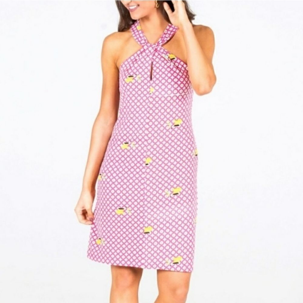 NWT Tracy Negoshian Jaiden Mopeds Dress (XL)